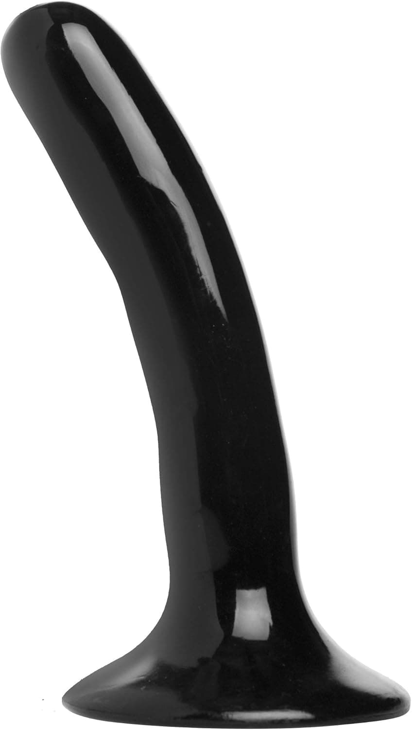 Slim Strap On Harness Dildo- Black