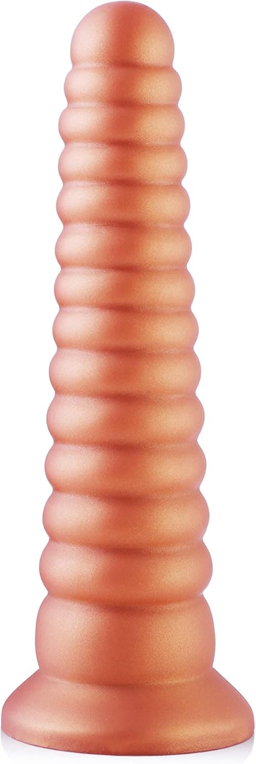 Hismith 10.20 Inch Silicone Realistic Dildo with Suction Cup, Flexible Dildo